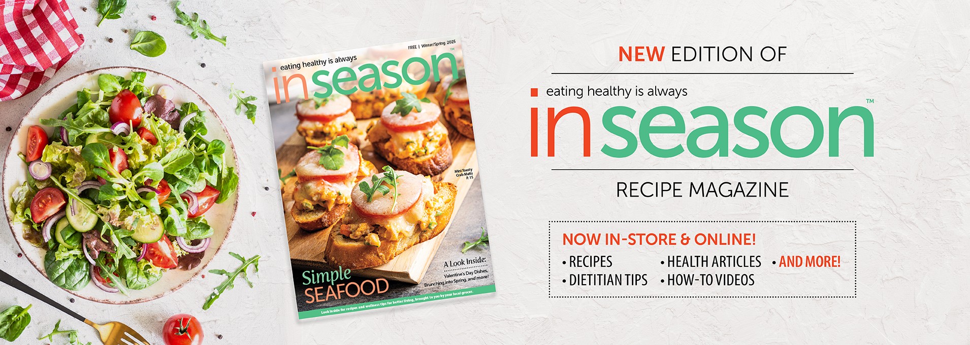 Inseason Recipe Magazine